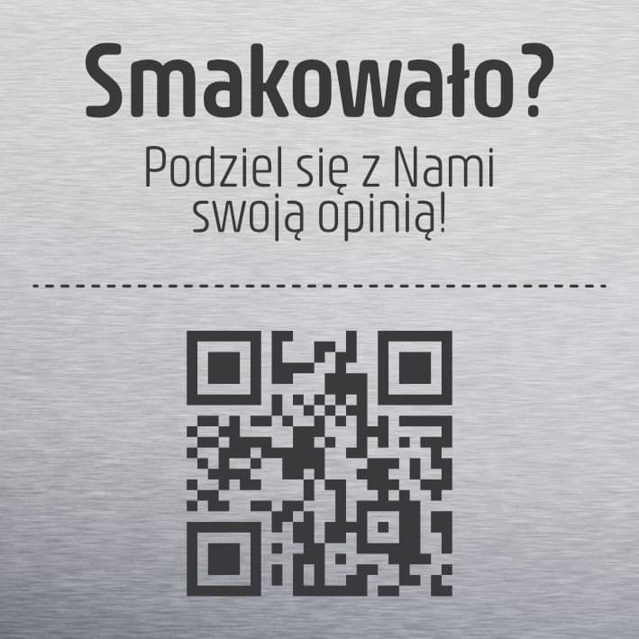 Tabliczka QR - Smak
